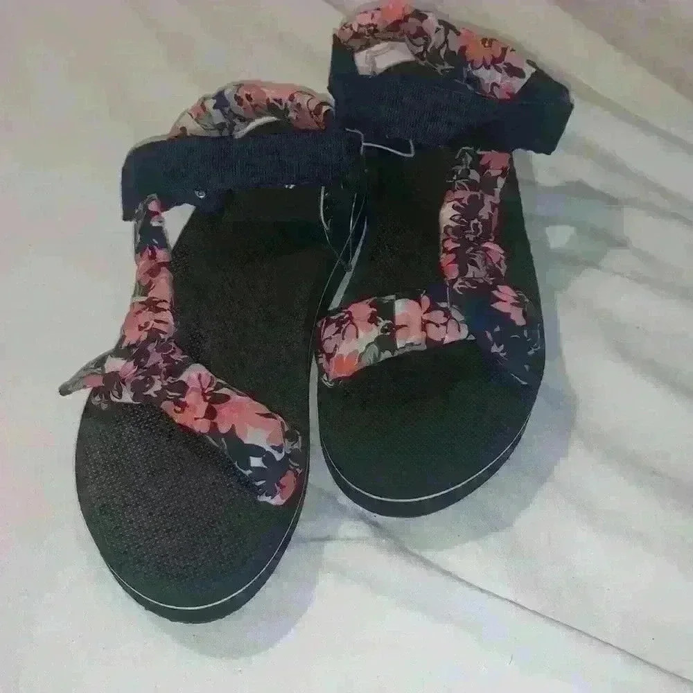 O'Rageous Women's Scarf Printed Sport Sandals - Picture 3 of 4